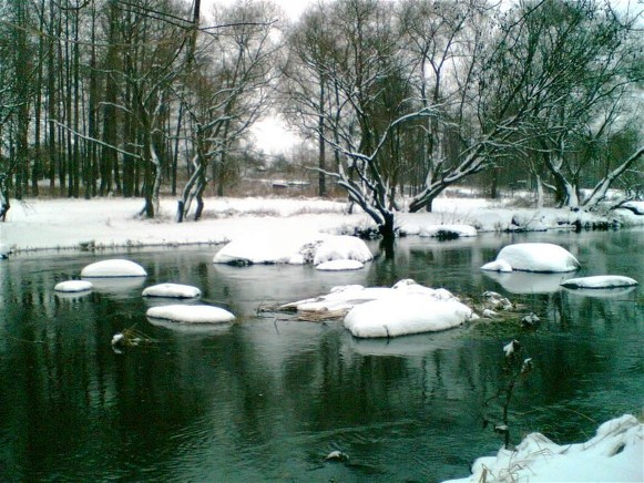 Image - The Uzh River in Korosten.